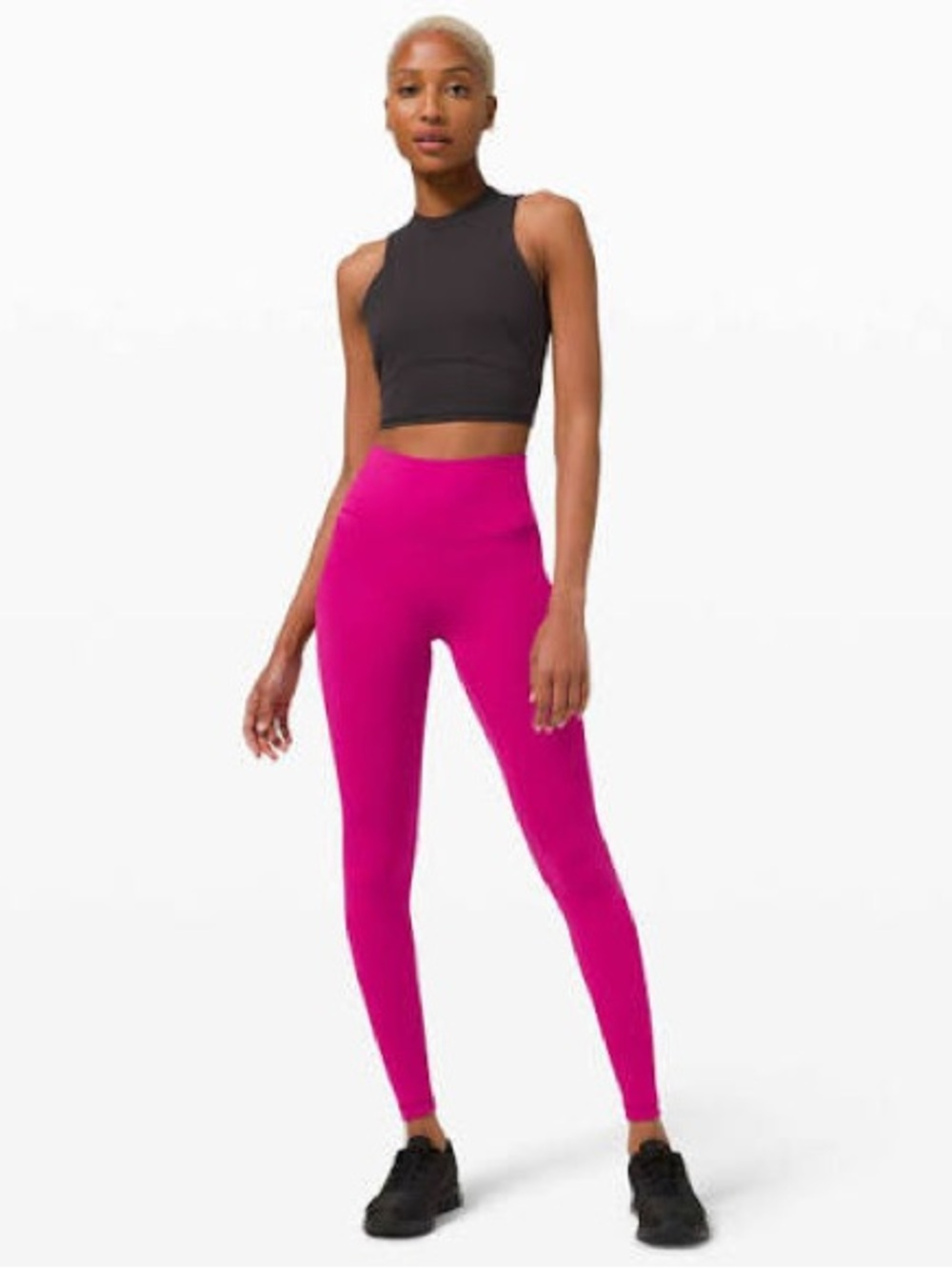 Lululemon Wunder Train High-Rise Tight 25" (Raspberry) - Picture 2 of 5
